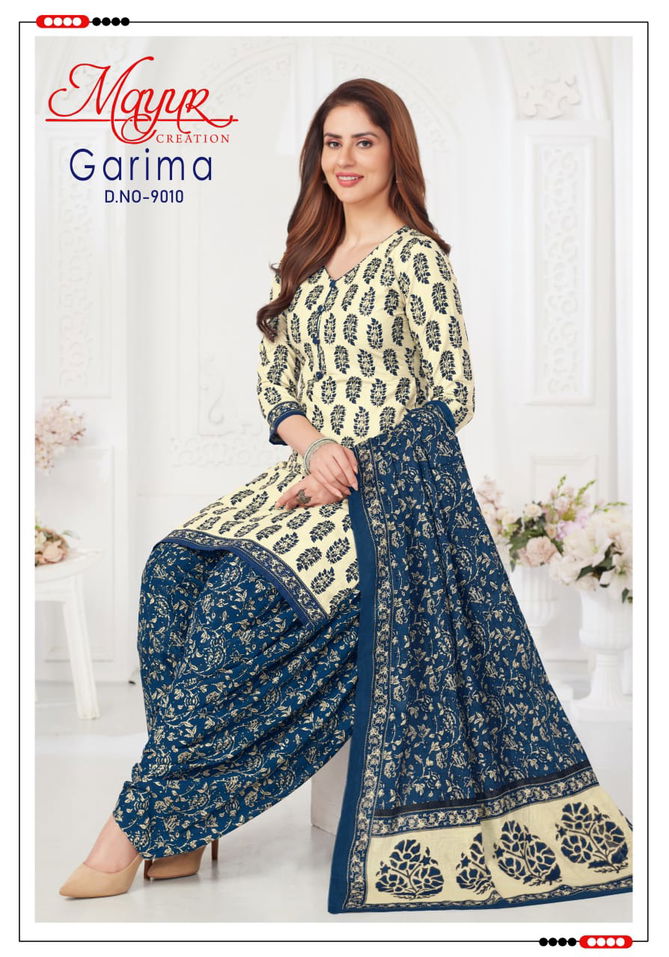 Garima Vol 9 By Mayur Cotton Printed Dress Material Wholesale Market In Surat
